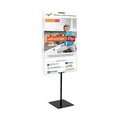 AAA-BNR Stand Kit, 32" x 60" Fabric Banner, Double-Sided